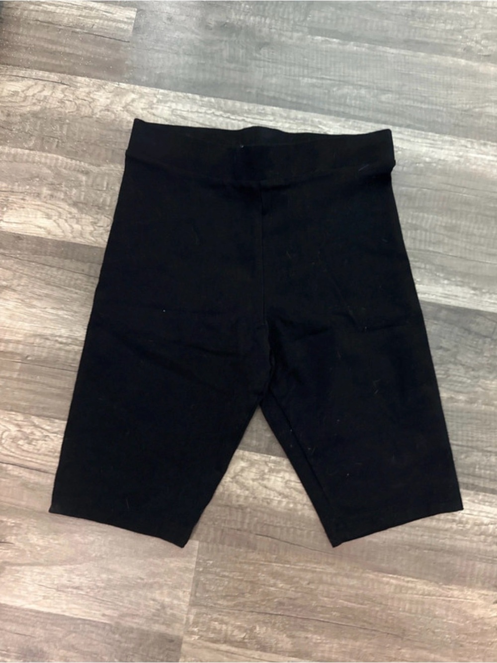 H&M Black High-Waist Girls' Bike Shorts
